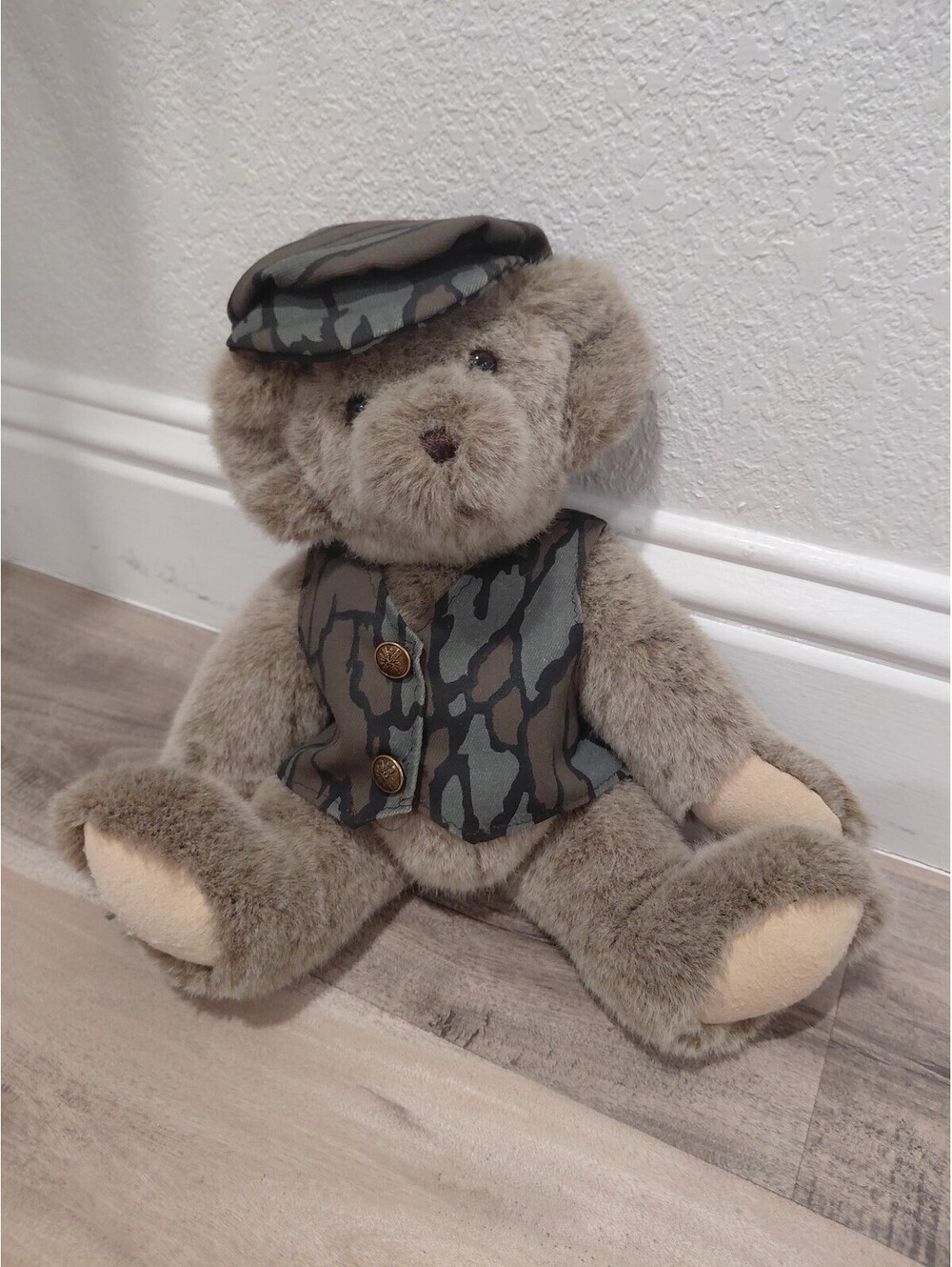 Dorothy Cotner Handmade Vantage Plush Teddy Bear from 1990s - Brown
